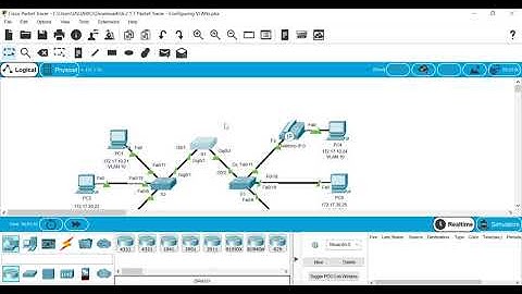 6.2.1.7 Packet Tracer: configuración de redes VLAN