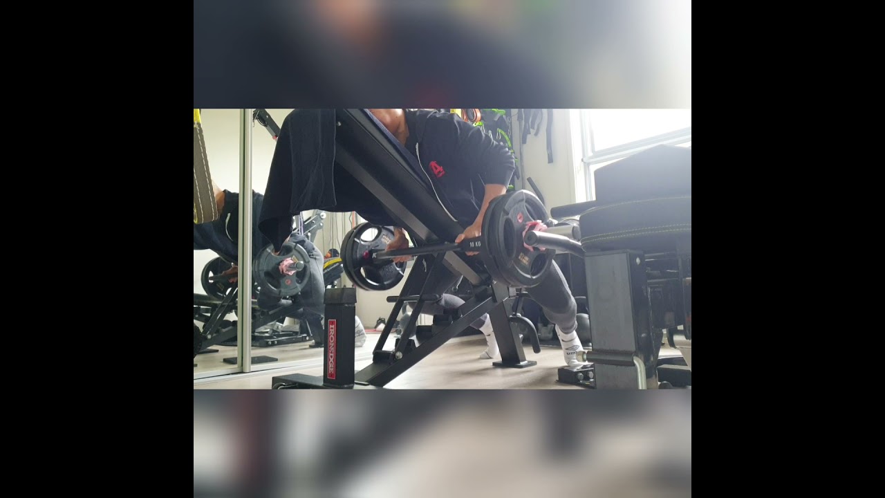 chest supported row with atx curved hammer curl bar. YouTube