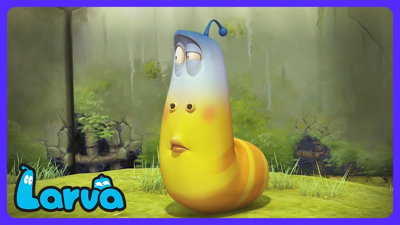 Larva - Fångade i cement! |  |