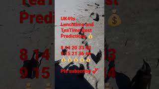 UK49s Lunchtime and TeaTime served 29/10/2022💰🏅💰💞