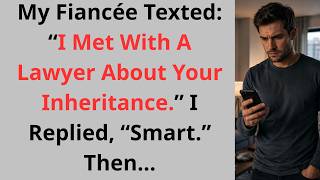 My Fiancée Texted: “I Met With A Lawyer About Your Inheritance.” I Replied, “Smart.” Then…