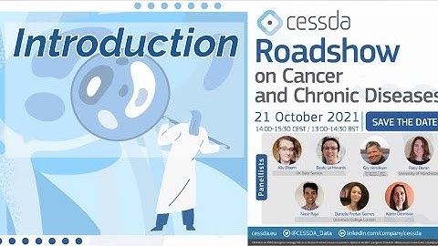 CESSDA Roadshow on Cancer and Chronic Diseases. 1 Introduction, CESSDA® & Trust-IT