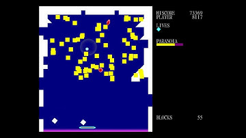 Paranoid Pixel Breaker, a Pong/Arkanoid-based game by ScorpiusG with Game Maker: Studio