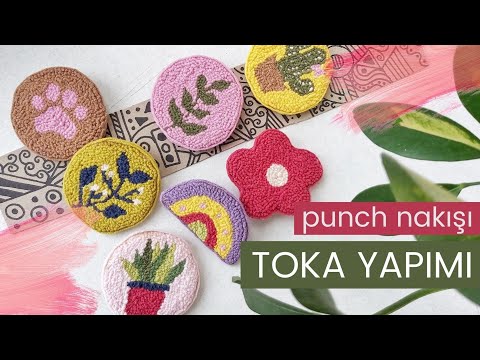 Punch Nakışı ile Toka Yapımı