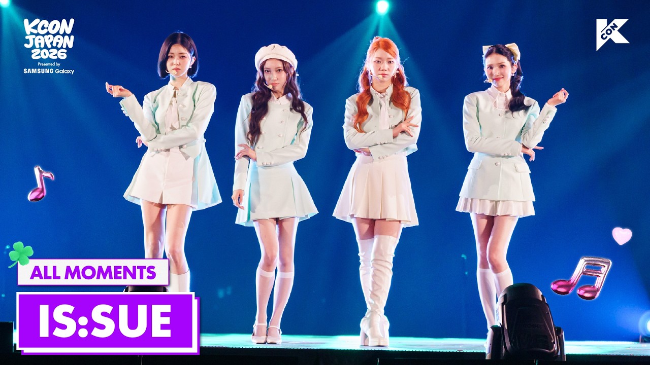 IS:SUE ALL MOMENTS 🎁🍀 | KCON JAPAN 2026 - YouTube