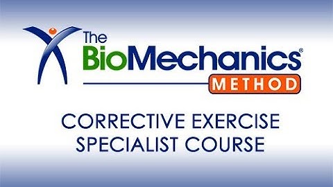 About The BioMechanics Method Corrective Exercise Specialist Course