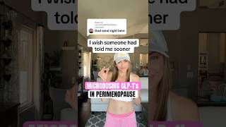 Why No One Told Us Sooner: The Truth About Microdosing GLP-1 in Perimenopause 🔥#perimenopause #glp1