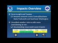 Weekly Weather Briefing, Jan. 30th 2017 - NWS Spokane