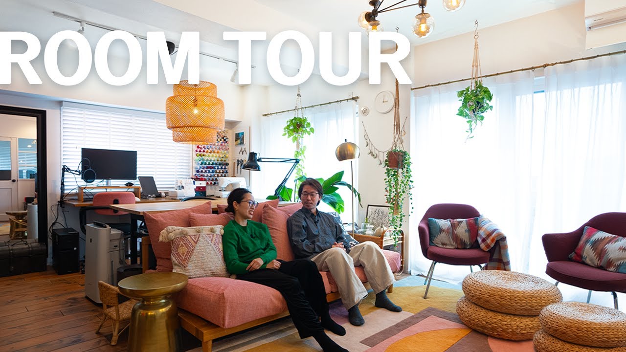 【ルームツアー】リノベーション×DIYで実現した海外風の住まい。インテリアデザイナーがつくり上げたこだわりの自邸をご紹介！【中古マンション リビング 家具】