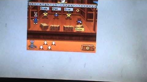 Reader Rabbit 2 Gameplay - Alphabet Dance Level 3