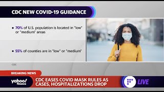 CDC eases COVID mask rules for most U.S. regions