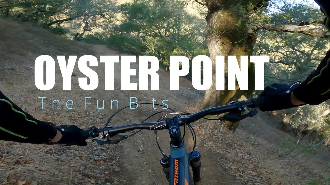 Oyster Point Trail highlights - MTB at Mt. Diablo State Park, CA.