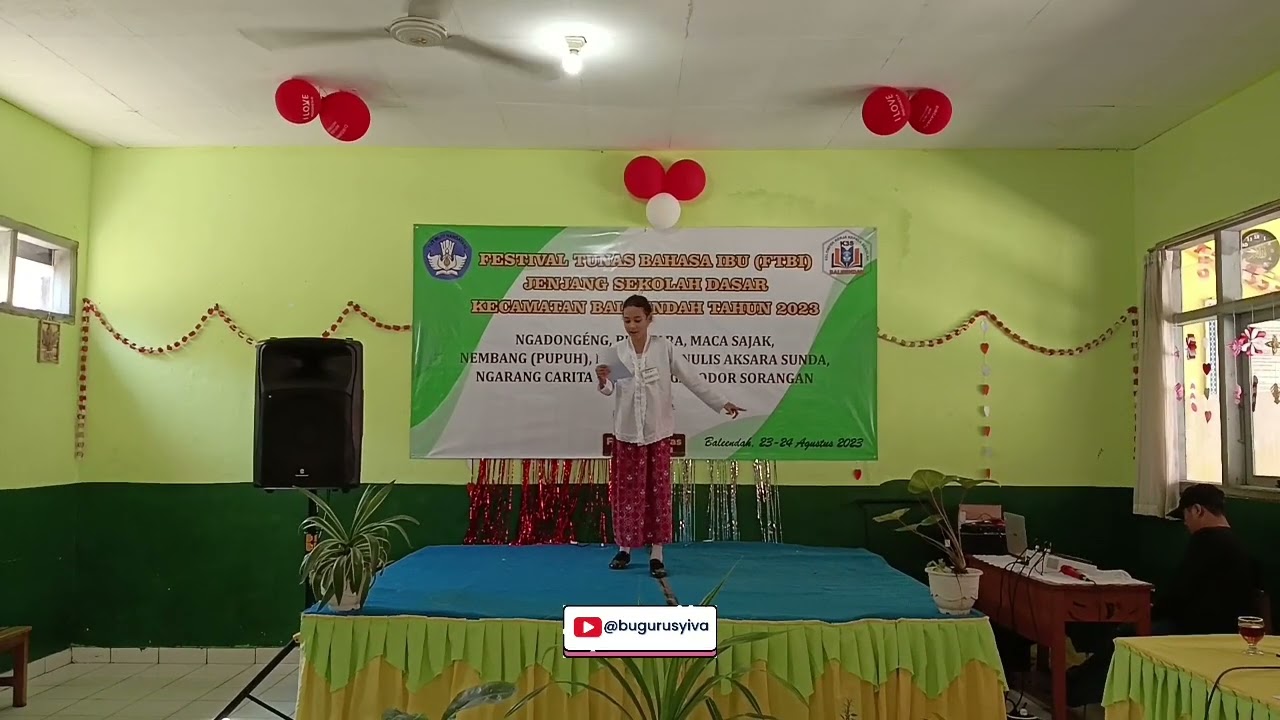UCING. Lomba Maca Sajak FTBI 2023 Tingkat SD Kecamatan Baleendah