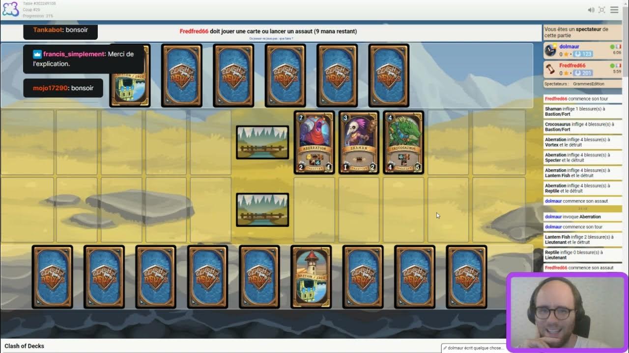 5 Tournoi officiel de Clash of Decks sur Board Game Arena ! YouTube