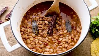Simple Mexican Pinto Bean Recipe From Dried Beans!