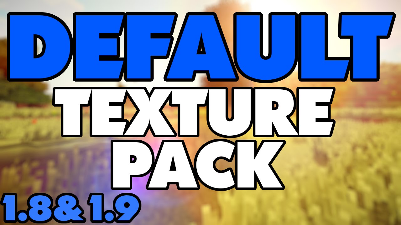 BETTER DEFAULT TEXTURE PACK! & DOWNLOAD LINK! - YouTube