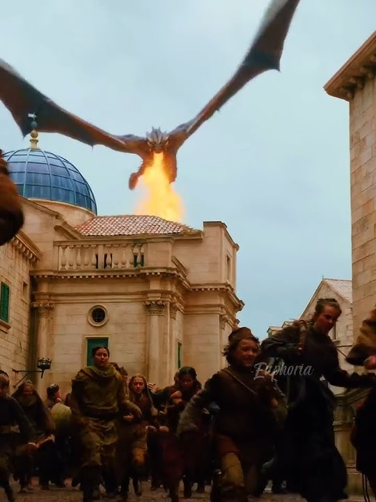 Daenerys Targaryen Revenge🥵Destroys King's Landing⚜️#shorts #houseofthedragon #daenerystargaryen