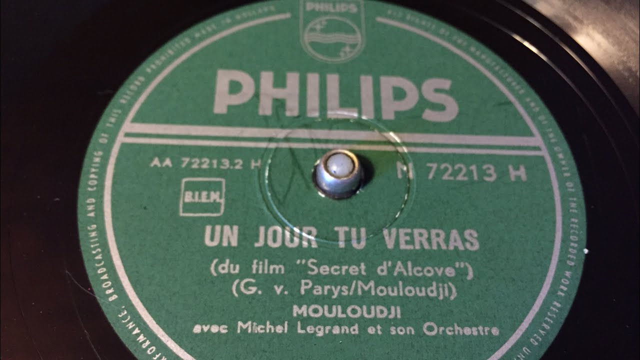 Maloudji - Un Jour Tu Verras - 78 rpm - Philips M72213H - YouTube