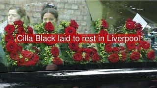 Cilla Black laid to rest in Liverpool