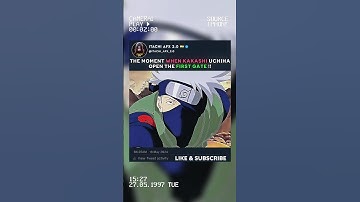 🤯 KAKASHI UCHIHA OPEN FIRST GATE 😱 |🎵 NADA NADA ( SLOWED ) | Naruto Shippuden💖 #kakashi #viralshort