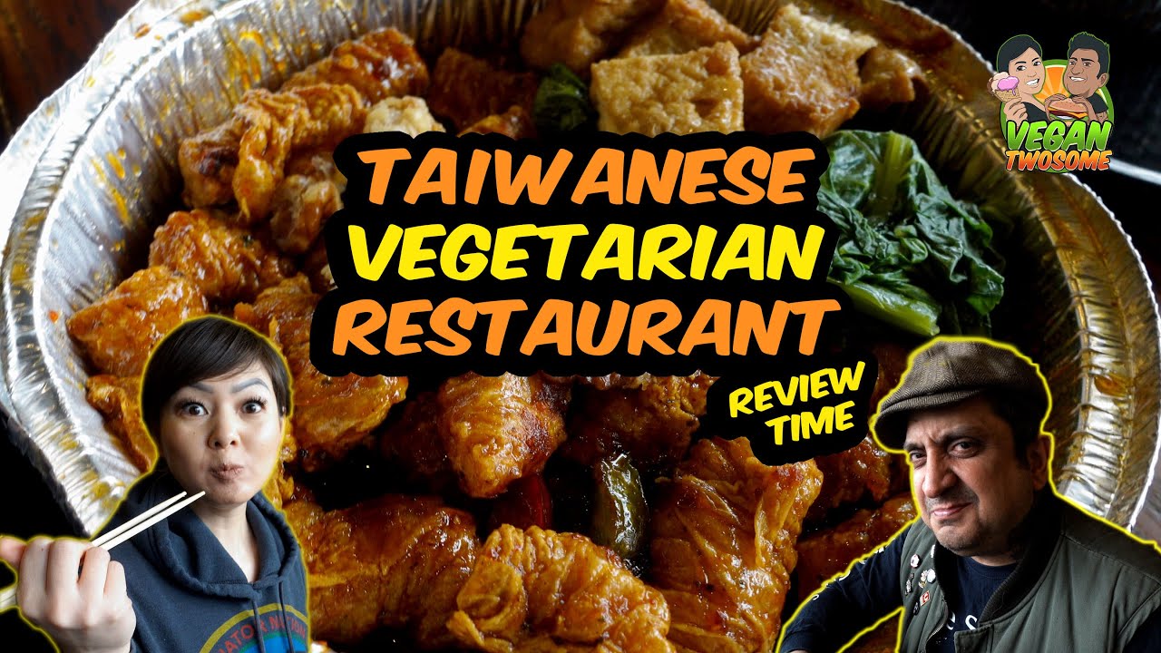 Taiwanese Vegetarian Restaurant at 4 Stones Vegetarian in Richmond, BC | VEGAN | VEGANTWOSOME
