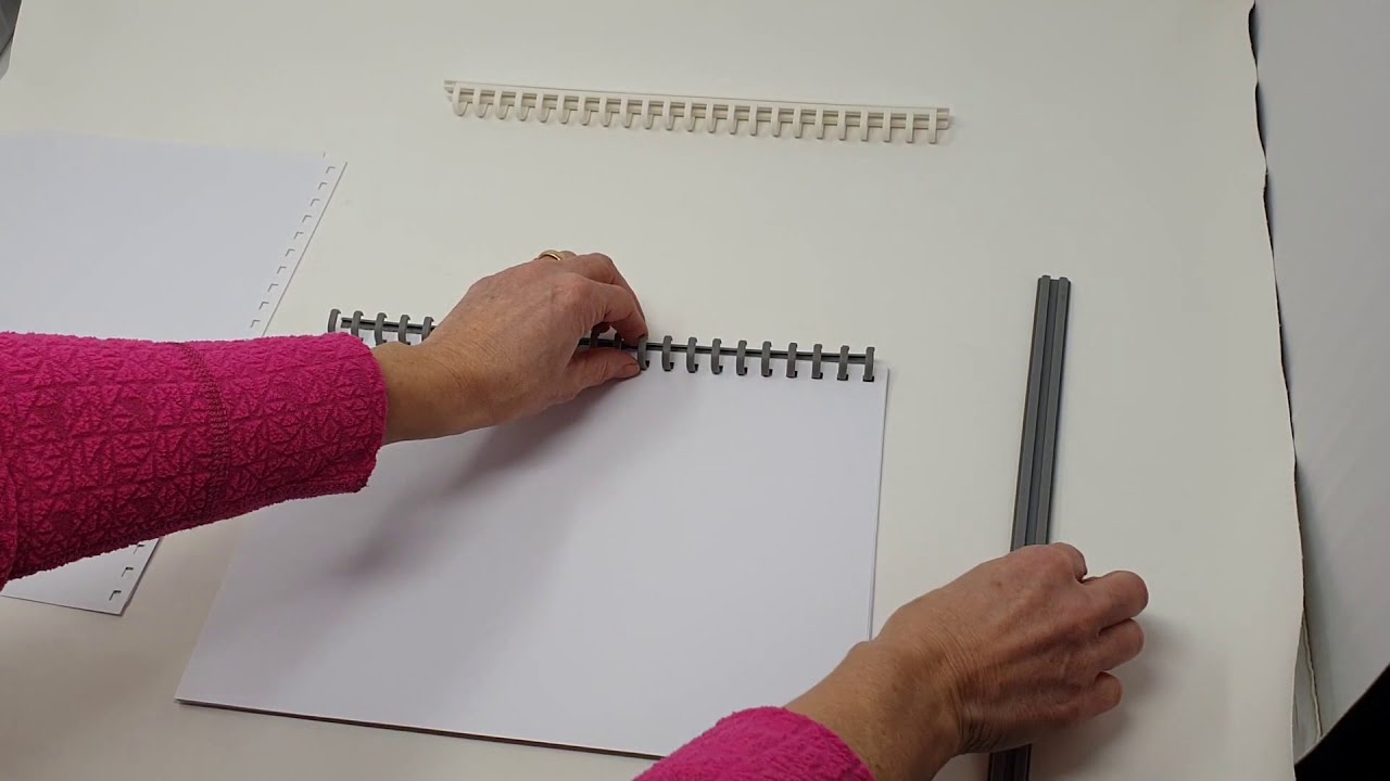 ASTUCE STD : RELIER FACILEMENT AVEC UNE RELIURE A FEUILLETS MOBILE