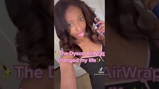 Using the #DysonAirWrap on my #Brunette Chocolate Brown Hair! Did it work? 🫢