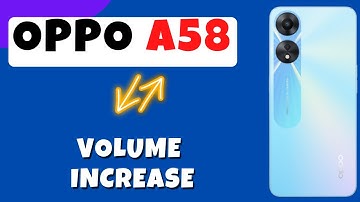 Oppo A58 Volume Increase || Increase Volume Settings || How To increase Sound