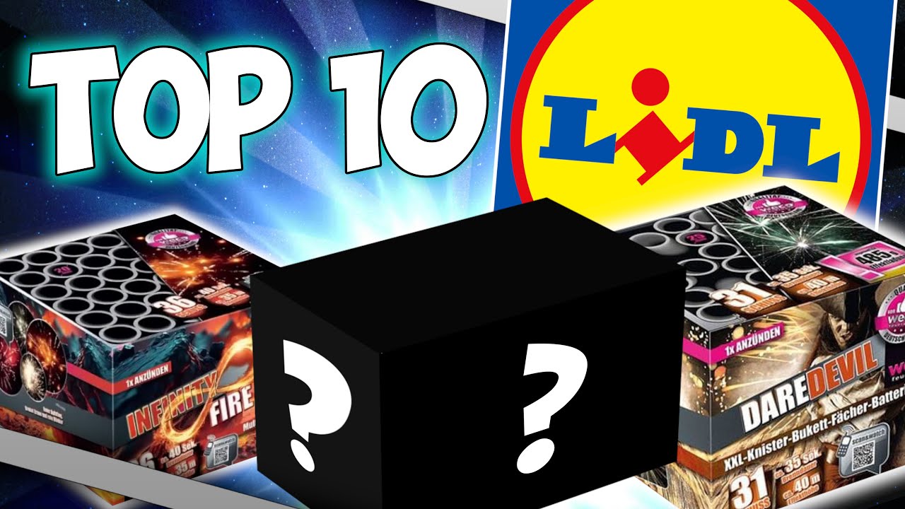 TOP 10 BESTEN FEUERWERK BATTERIEN IM LIDL 🔥