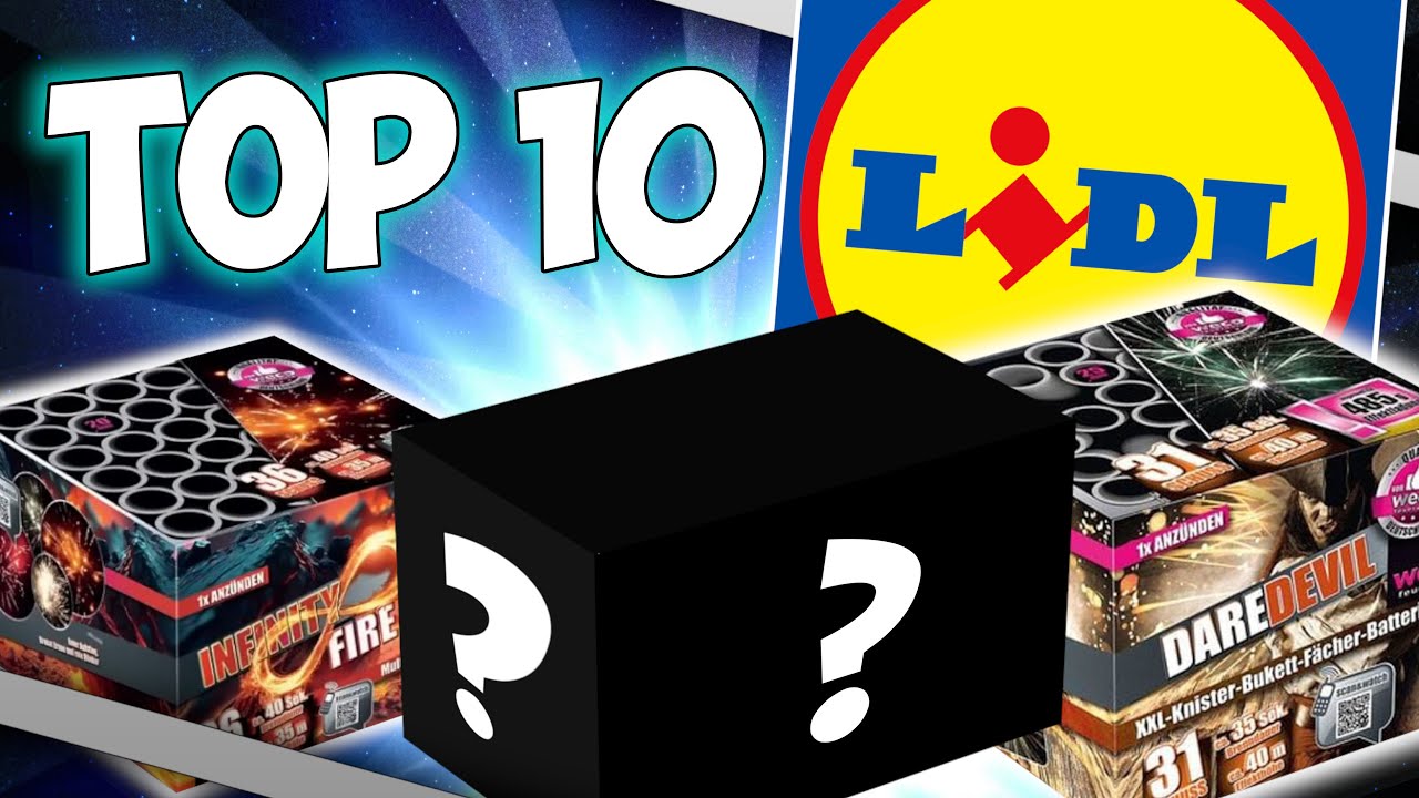 Meine Top 5 Batterien von Lidl ❤️#feuerwerk #Feuerwerk #vorfreude #sil