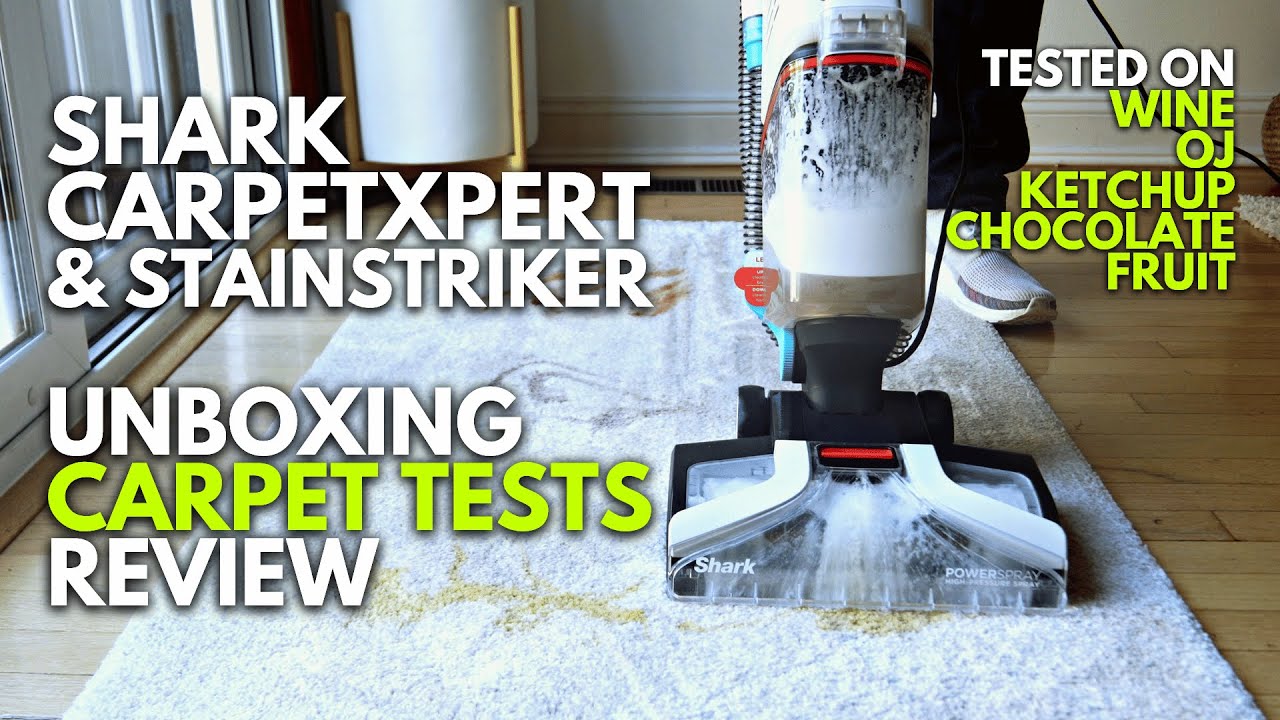 Shark CarpetXpert with Stainstriker Carpet Cleaner review