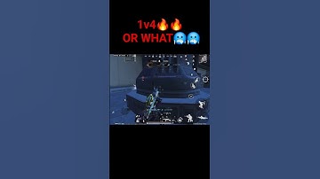 🔥1v4 CLUTCH with Just 70 Bullets 😱 | M416 Glacier + Thompson | BGMI Highlight🎮 #bgmi #hardplaygaming