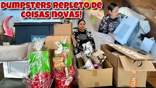 Dumpsters dos Estados Unidos repletos de coisas boas!🇺🇸