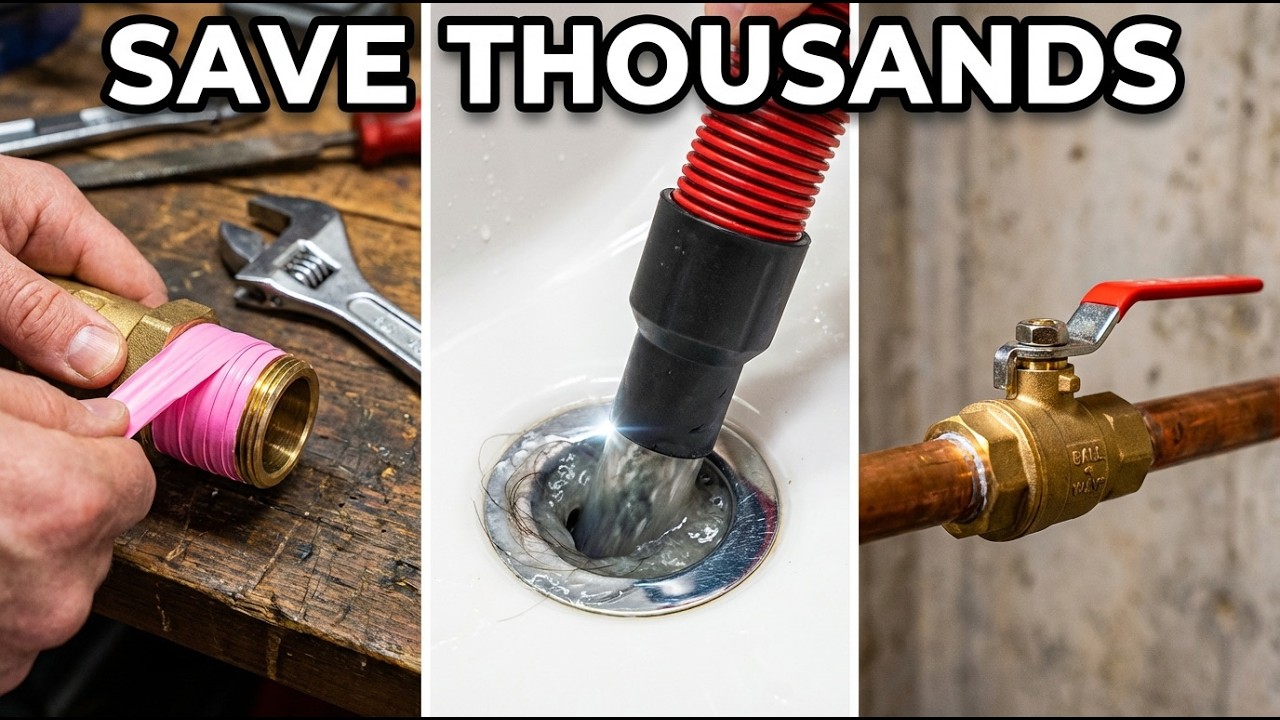 7 GENIUS Plumbing Hacks That Save You THOUSANDS (The Tricks Master Plumbers Use Daily!)
