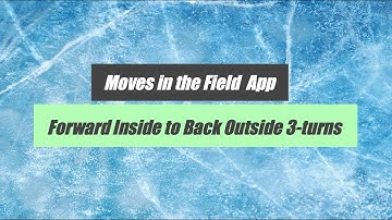 MITF App: Forward Inside to Back Outside 3-turns in the Field