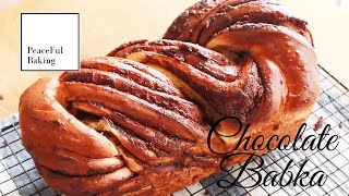 Chocolate Babka (Without Stand Mixer)|ASMR