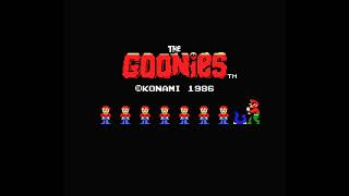 The Goonies Gameplay All Stages Completed MSX Konami 1986  ألعاب كمبيوتر صخر الإخوه السبعة كامله