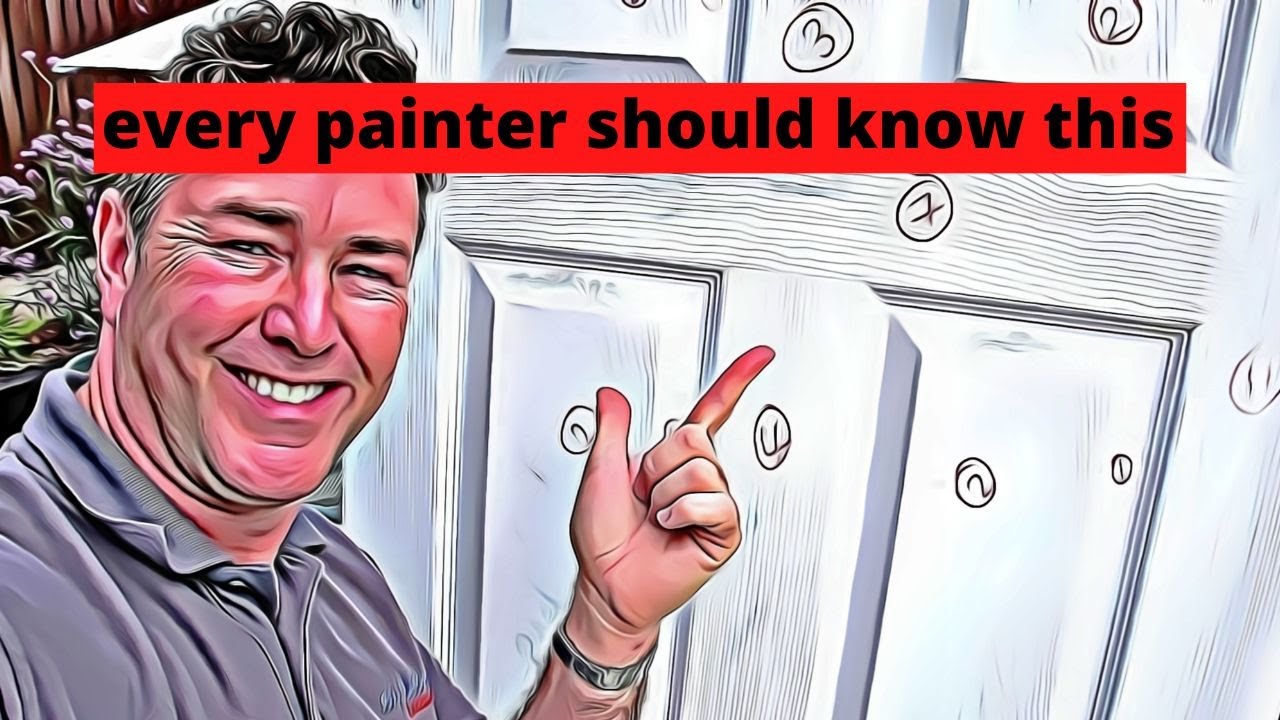 Expert Pro Tips How to Paint a Panel Door the correct way. YouTube