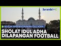 Muslim Amerika Rayakan Idul Adha, Sholat Ied Dilapangan Football