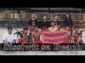 Sissiwit sa beach with lechon manok cooking