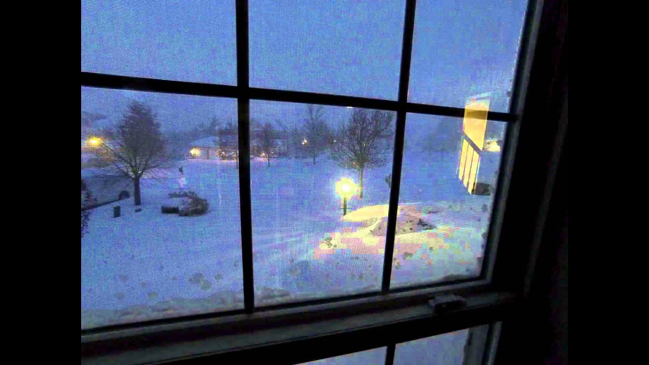 Blizzard 2016 - time lapse - YouTube