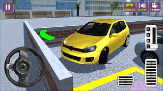 Car Parking Simulator Girls Lovely Yellow Driving Fun - Android, iOS Gameplay screenshot 5