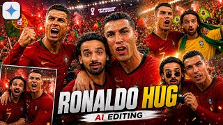 Hug With Ronaldo Ai Photo Editing in Gemini | FIFA World Cup 2026 Ai Photo Editing Prompts screenshot 2