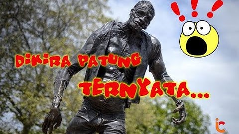 Dikira Patung TERNYATA... | Satria Baja Hitam Petruk
