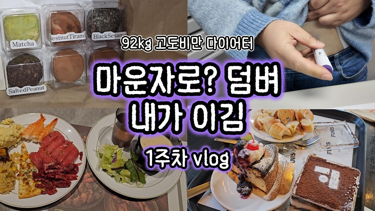 92kg 마운자로 1주차 | 마운자로? 덤벼 내가 이김 | 고도비만 다이어터 | 고메스퀘어 | 두쫀쿠 | 말쫀쿠 | 엔시티 위시 |
