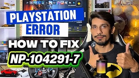 How To Fix PS5 Error Code NP-104291-7 An Error Occurred because of the license information 