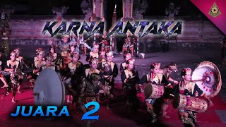 JUARA 2 Lomba Baleganjur HUT SMK N 3 Sukawati 2019 | 'Karna Antaka' | No Undi 8