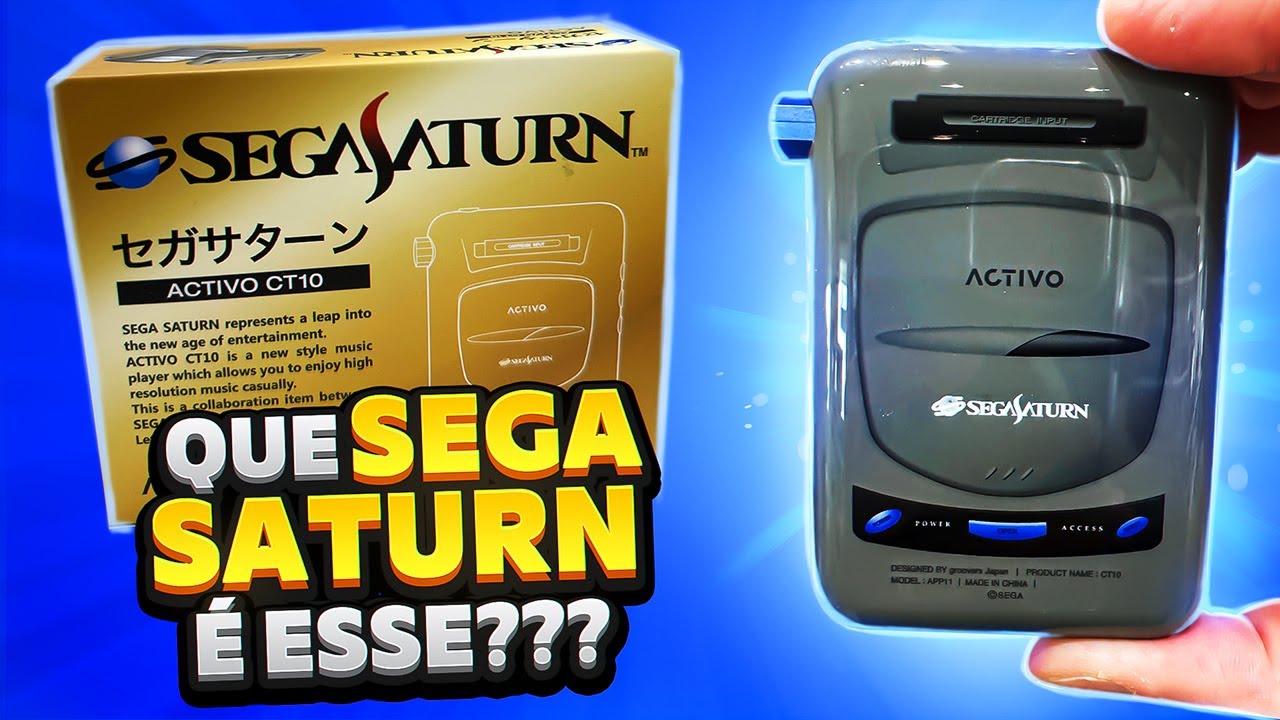 O Sega Saturn que não é um videogame: conheça o Activo CT10 - YouTube