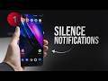 How to Silence Notifications on Android (tutorial)