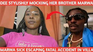 DEE MWANGO COMES FOR HER SICK BROTHER MARWA YOUTUBERS KICKED OUT AS VILLA PARTY ENDS